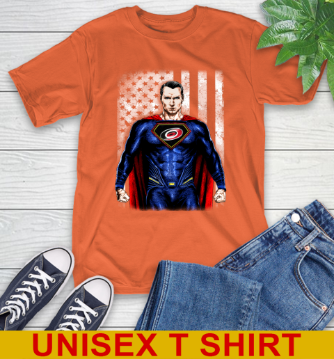 NHL Hockey Carolina Hurricanes Superman DC Shirt T-Shirt 4