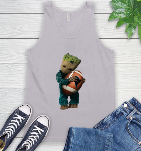 NFL Groot Guardians Of The Galaxy Football Sports Carolina Panthers Tank Top 4