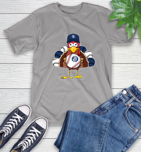 San Diego Padres Turkey thanksgiving T-Shirt 6
