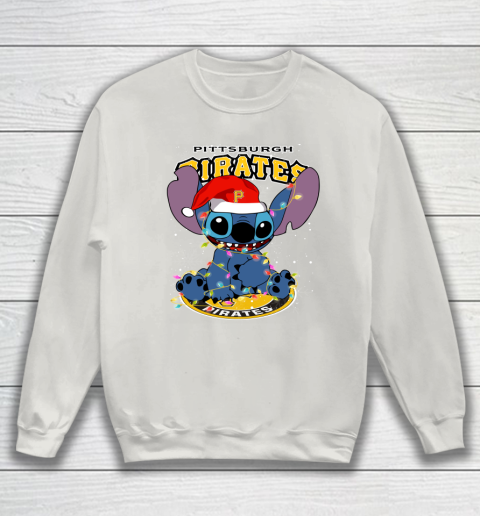 Pittsburgh Pirates MLB noel stitch Baseball Christmas Sweatshirt 8