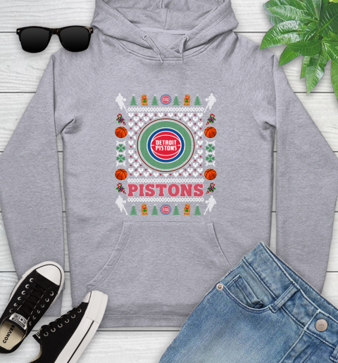 Detroit Pistons Merry Christmas NBA Basketball Loyal Fan Ugly Shirt 140