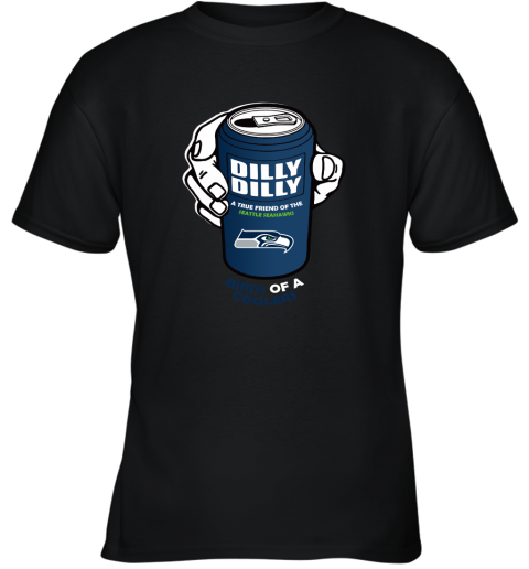 Bud Light Dilly Dilly! Los Seattle Seahawks Birds Of A Cooler Youth T-Shirt