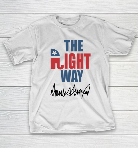 Republican Elephant Joe The Right Way T-Shirt