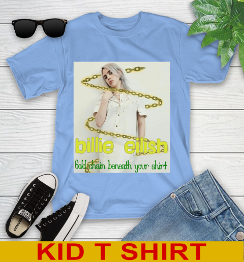 Billie Eilish Gold Chain Beneath Your Shirt 111