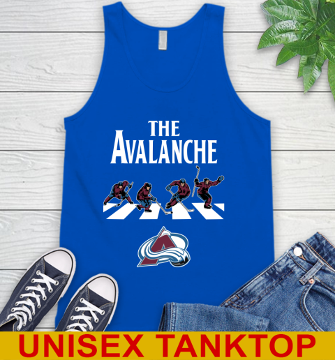 NHL Hockey Colorado Avalanche The Beatles Rock Band Shirt Tank Top 4
