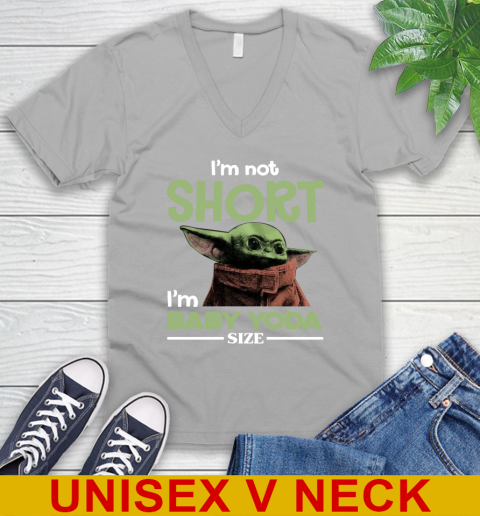 I'm Not Short I'm Baby Yoda Size Funny Star Wars Shirts 49