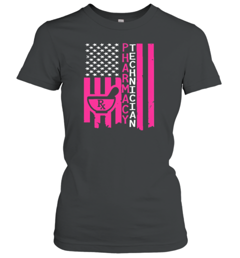 Pharmacy Technician Flag Women's T-Shirt