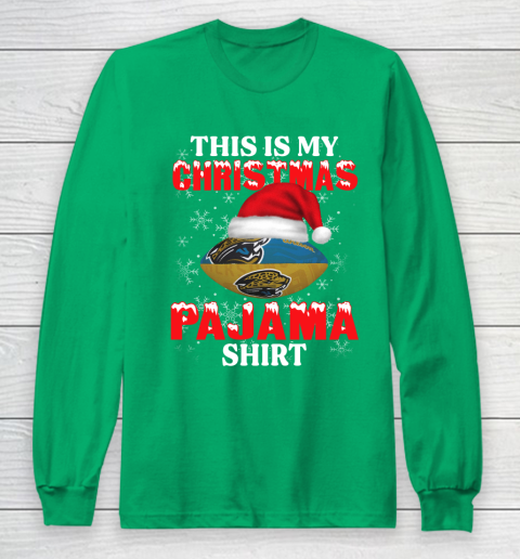 Jacksonville Jaguars This Is My Christmas Pajama Shirt NFL Long Sleeve T-Shirt 4