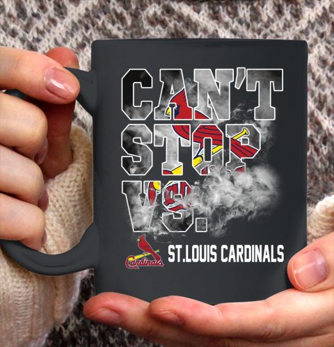 MLB St.Louis Cardinals Baseball Can't Stop Vs Cardinals Ceramic Mug 11oz 2
