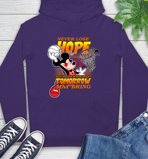 Chicago Bulls NBA Basketball Mickey Disney Never Lose Hope Hoodie 5