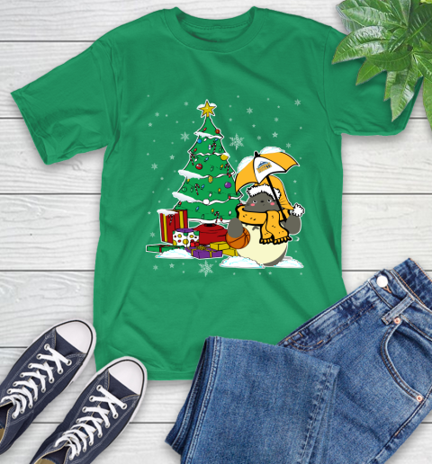 Denver Nuggets NBA Basketball Cute Tonari No Totoro Christmas Sports T-Shirt 7