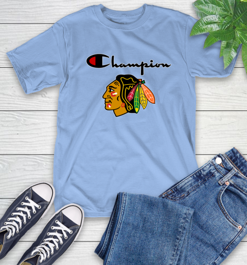 NHL Hockey Chicago Blackhawks Champion Shirt T-Shirt 10