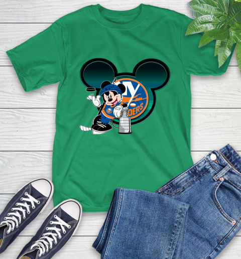 NHL New York Islanders Stanley Cup Mickey Mouse Disney Hockey T Shirt T-Shirt 7