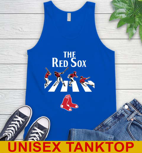 MLB Baseball Boston Red Sox The Beatles Rock Band Shirt Tank Top 4