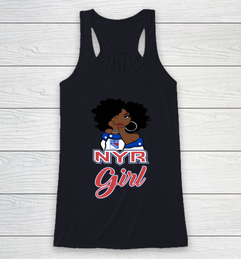New York Rangers Girl NHL Racerback Tank 8
