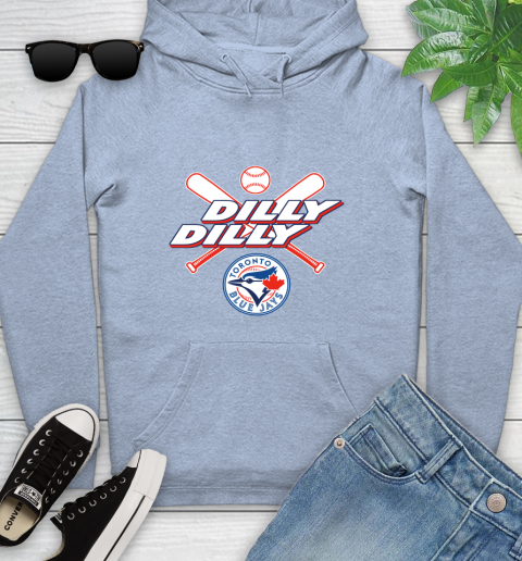 MLB Toronto Blue Jays Dilly Dilly Baseball Sports Youth Hoodie 10