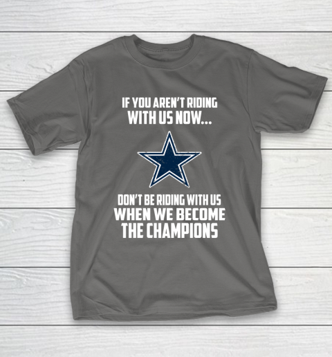 NFL Dallas Cowboys Football We Become The Champions T-Shirt 8