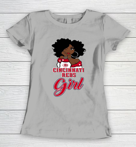 Cincinnati Reds Girl MLB Women's T-Shirt 11