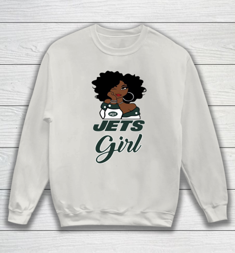 New York Jets Girl NFL Sweatshirt 10
