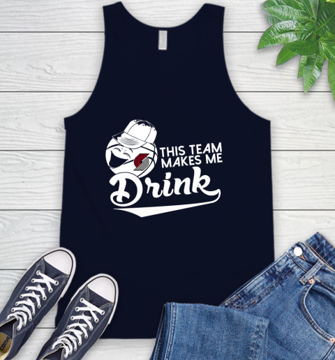 Portland Trail Blazers NBA Basketball This Team Makes Me Drink Adoring Fan Tank Top 2