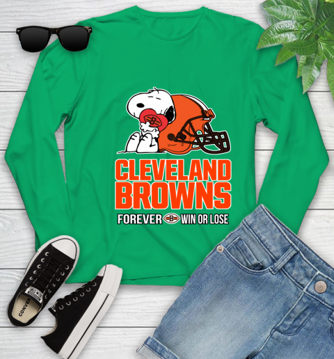NFL The Peanuts Movie Snoopy Forever Win Or Lose Football Cleveland Browns 130