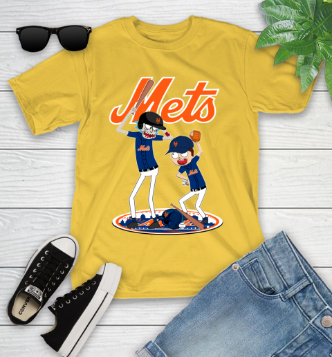 MLB New York Mets Rick And Morty Baseball 110