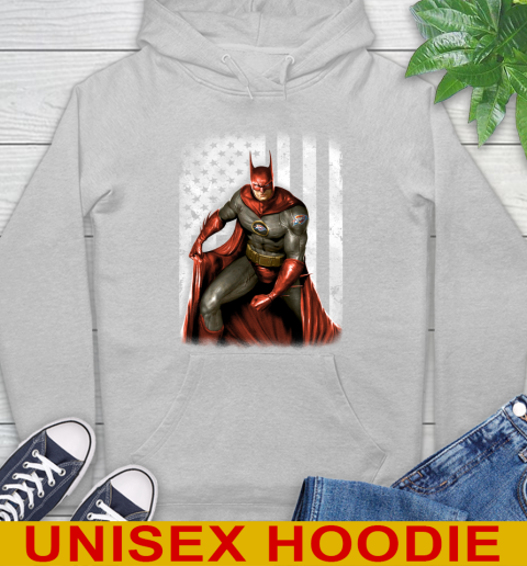 Oklahoma City Thunder NBA Basketball Batman DC American Flag Shirt Hoodie 6