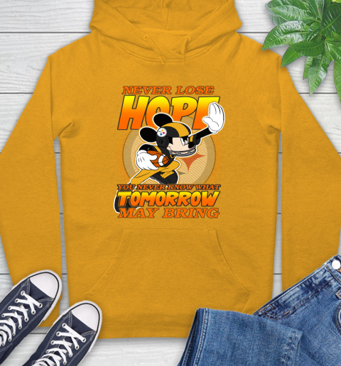 Pittsburgh Steelers NFL Football Mickey Disney Never Lose Hope Hoodie 2