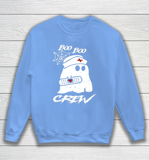 Boo Boo Crew Nurse Ghost Funny Halloween Costume Gift Long Sleeve T Shirt.D2SMT7UJCV Sweatshirt 8