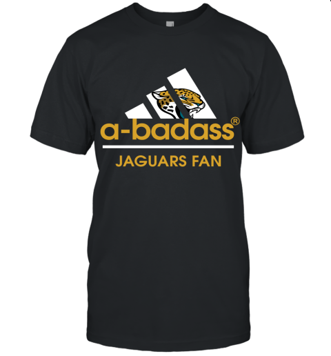 A Badass Jacksonville Jaguars Mashup Adidas NFL Unisex Jersey Tee