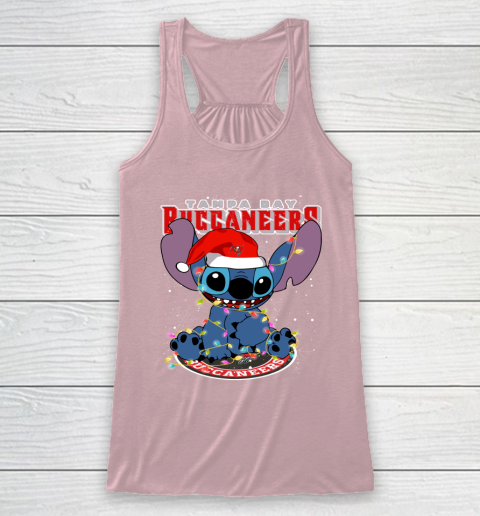 Tampa Bay Buccaneers NFL Football noel stitch Christmas Racerback Tank 5