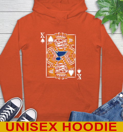 St.Louis Blues NHL Hockey The King Of Spades Death Cards Shirt Hoodie 4
