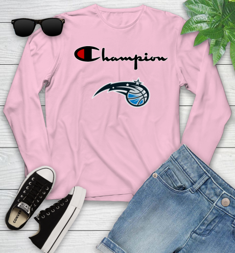 NBA Basketball Orlando Magic Champion Shirt Youth Long Sleeve 8
