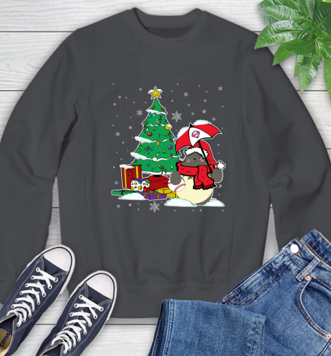 Philadelphia Phillies MLB Baseball Cute Tonari No Totoro Christmas Sports Sweatshirt 6