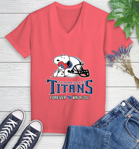 NFL The Peanuts Movie Snoopy Forever Win Or Lose Football Tennessee Titans 82