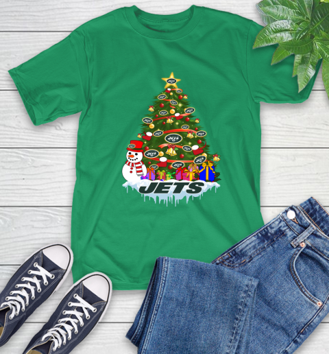New York Jets Merry Christmas NFL Football Sports T-Shirt 7