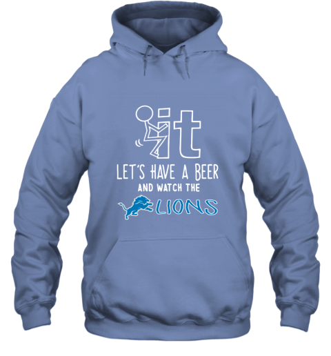 Fuck It Let's Have A Beer And Watch The Detroit Lions Women's V