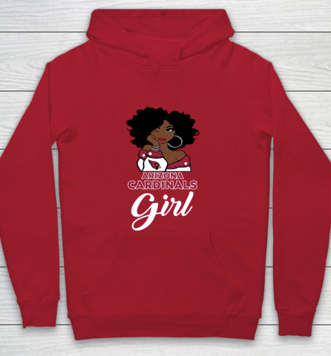 Arizona Cardinals Girl NFL Youth Hoodie 9