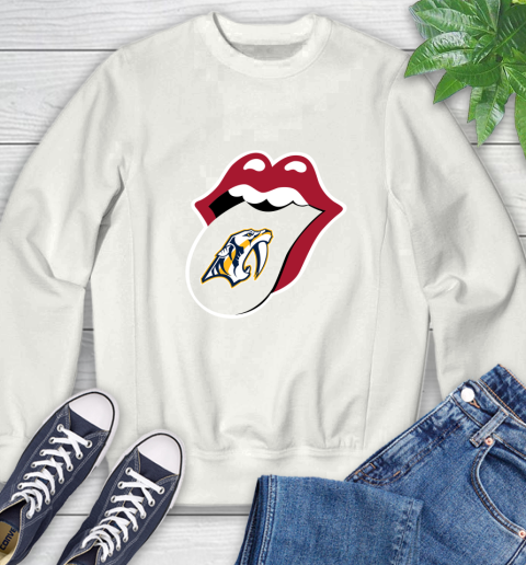 Nashville Predators NHL Hockey Lips I Root For My Team Adoring Fan 25