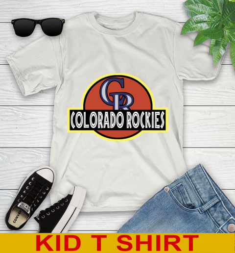 MLB Colorado Rockies Jurassic Park Dinosaur Movie Baseball Sports 112