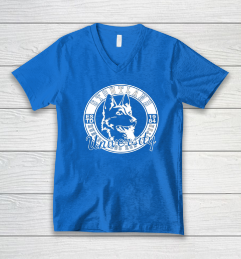 Jeff Stoutland University V-Neck T-Shirt 4
