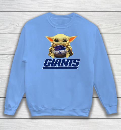 NFL Football New York Giants Baby Yoda Star Wars Sweatshirt 11