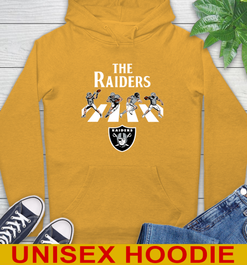 NFL Football Oakland Raiders The Beatles Rock Band Shirt Hoodie 2