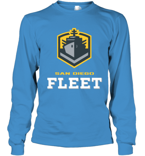 San Diego Fleet logo w36a san diego fleetlogo youth long sleeve 50 front sapphire