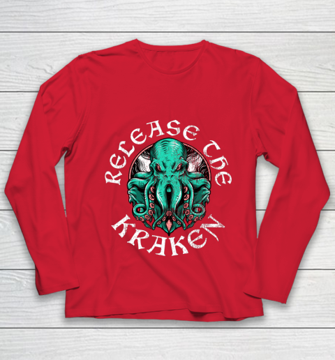 Release The Kraken Youth Long Sleeve 8