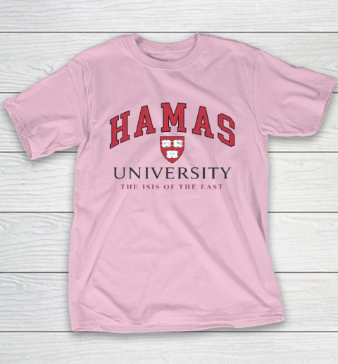 Hamas University Funny Youth T-Shirt 6
