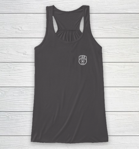 Tactical ISB Squad (print on front and back) Racerback Tank 6