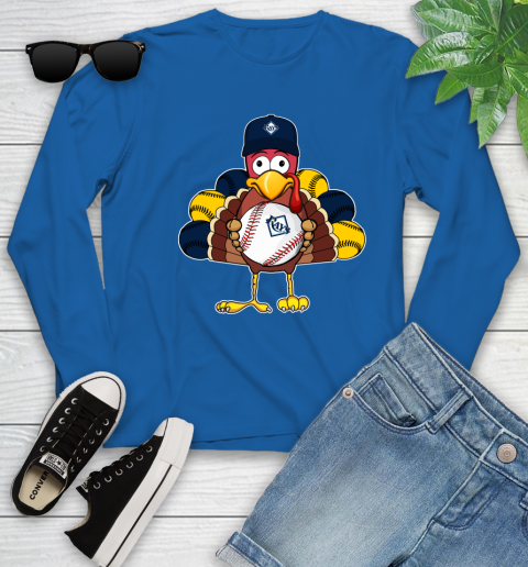 Tampa Bay Rays Turkey thanksgiving Youth Long Sleeve 9