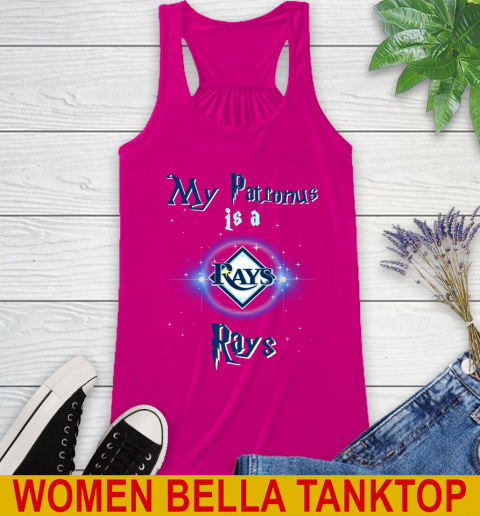 MLB Baseball Harry Potter My Patronus Is A Tampa Bay Rays Racerback Tank 6