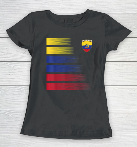 Ecuador Football Shirt Ecuadorian Soccer Jersey Women's T-Shirt